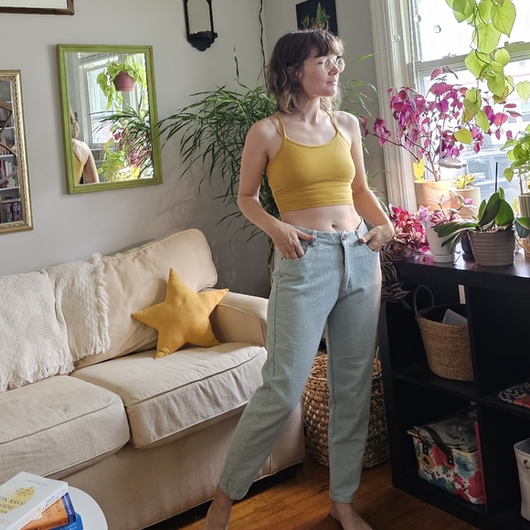 Mint High/Mid Rise Corduroys - Picture 2 of 9